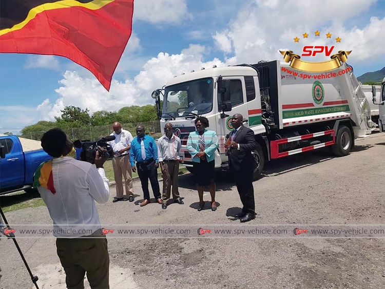 Receipt Ceremony for SPV Garbage Compactors Truck 3